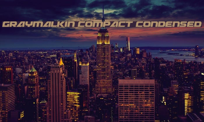 Graymalkin Compact Condensed Example 1