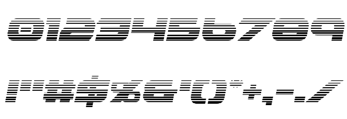 Graymalkin Compact Gradient Font OTHER CHARS
