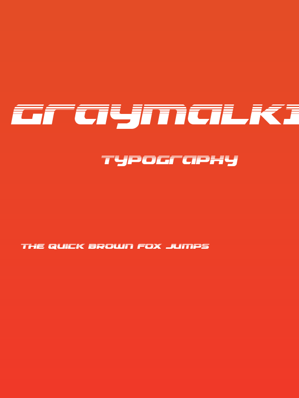 Graymalkin Compact Halftone Poster