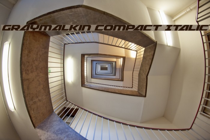 Graymalkin Compact Italic Example 2