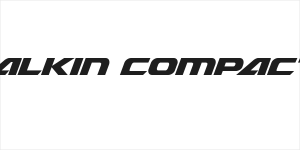 Graymalkin Compact Italic Logo