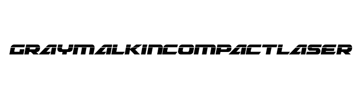 Graymalkin Compact Laser  Free Fonts Download