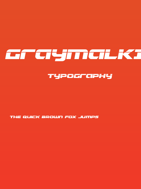 Graymalkin Compact Laser Poster