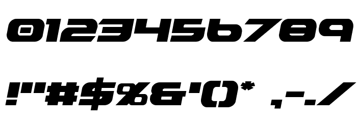 Graymalkin Compact Font OTHER CHARS