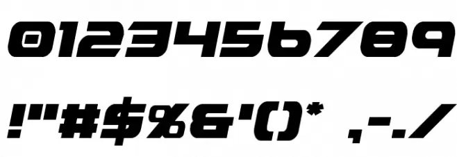 Graymalkin Condensed Font OTHER CHARS