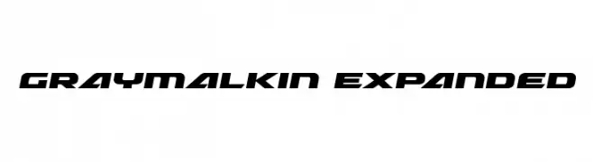 Graymalkin Expanded  नि: शुल्क फ़ॉन्ट्स डाउनलोड