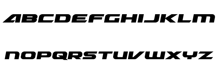 Graymalkin Expanded Font LOWERCASE