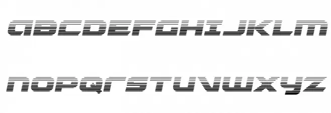 Graymalkin Gradient Schriftart Groß
