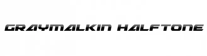 Graymalkin Halftone  नि: शुल्क फ़ॉन्ट्स डाउनलोड