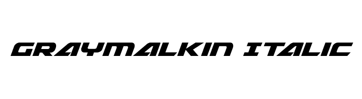 Graymalkin Italic  font caratteri gratis