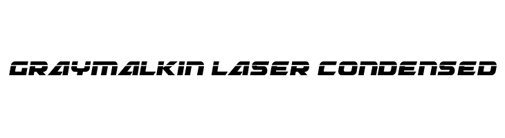 Graymalkin Laser Condensed  नि: शुल्क फ़ॉन्ट्स डाउनलोड