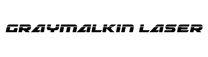 Graymalkin Laser  Free Fonts Download