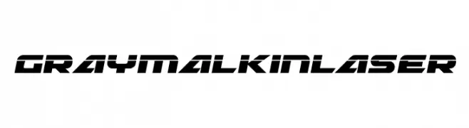 Graymalkin Laser  Free Fonts Download