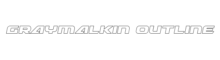 Graymalkin Outline  Free Fonts Download