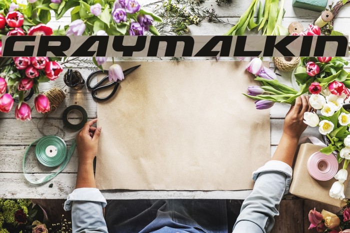 Graymalkin Font examples