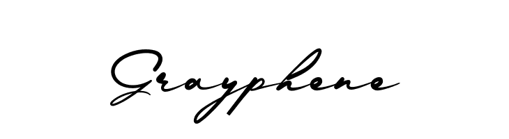 Grayphene  font caratteri gratis