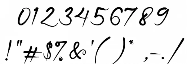 Grayphene Font OTHER CHARS