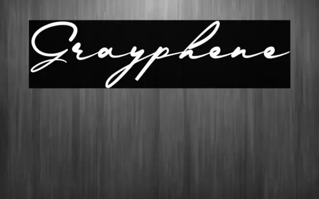 Grayphene Font examples