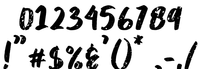 Grayson Regular Font OTHER CHARS