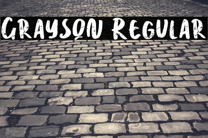 Grayson Regular Example 2