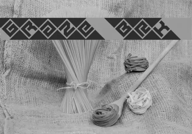 Graze BRK Font examples