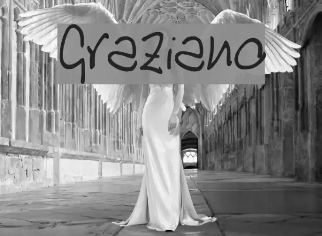 Graziano Font examples