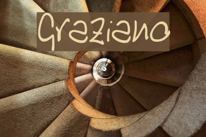 Graziano Font examples