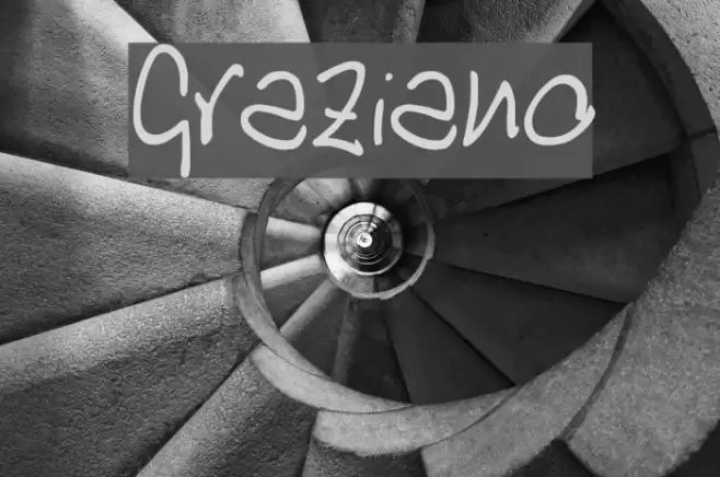 Graziano Font examples