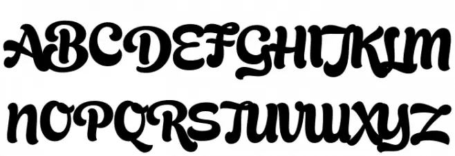 Gready PERSONAL USE ONLY Regular Шрифта ВЕРХНИЙ