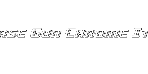 Grease Gun Chrome Italic Logo