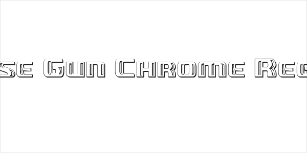 Grease Gun Chrome Regular Logo