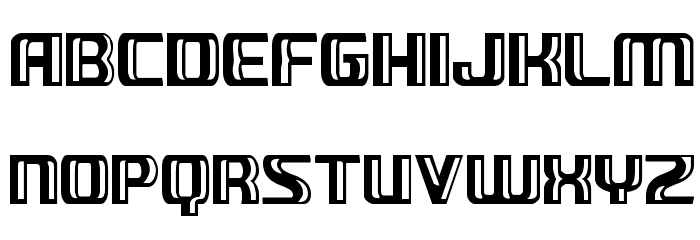 Grease Gun Condensed Font LOWERCASE