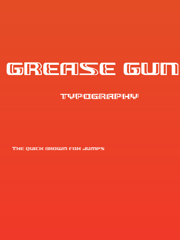 Grease Gun Expanded Poster