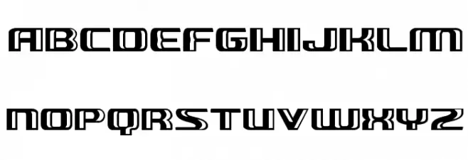 Grease Gun Expanded Schriftart Kleinbuchstaben