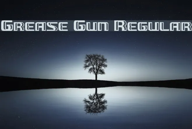 Grease Gun Regular Example 1