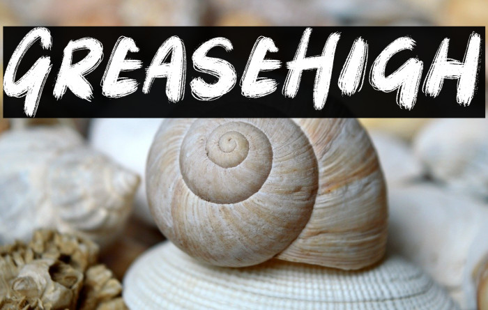 Grease High Example 2