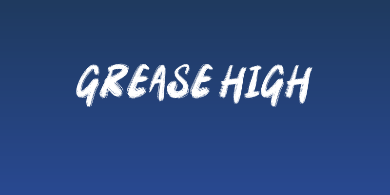 Grease High Social Header