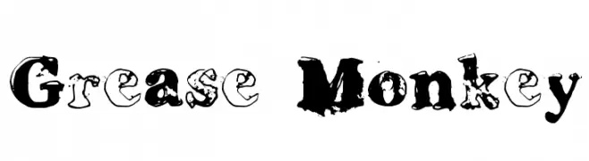 Grease Monkey  baixar fontes gratis