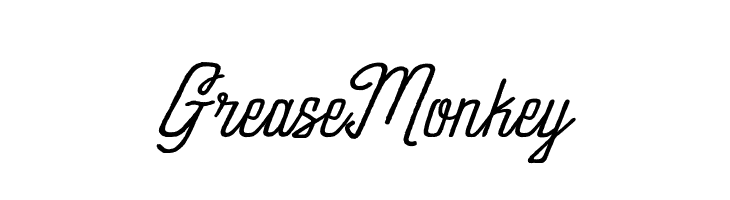 Grease Monkey  नि: शुल्क फ़ॉन्ट्स डाउनलोड