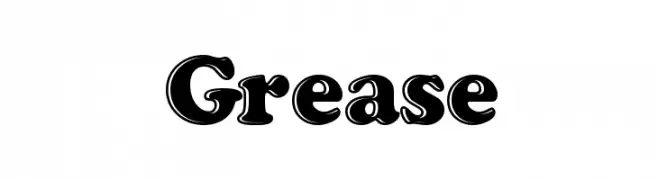 Grease  font caratteri gratis