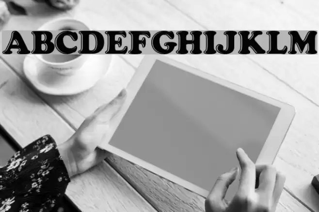 Grease Font examples