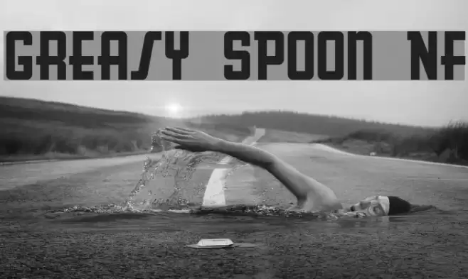 Greasy Spoon NF Font examples