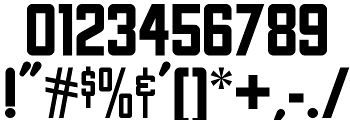 GreasySpoonNF Font OTHER CHARS