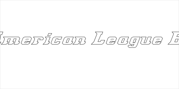 Great American League Baseline Logo