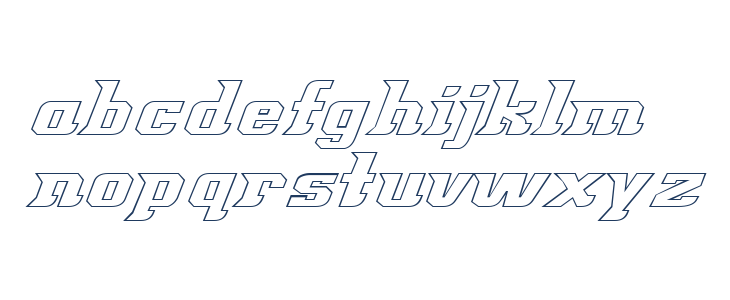 Great American League Baseline Lowercase