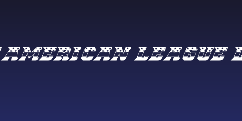 Great American League Double Social Header