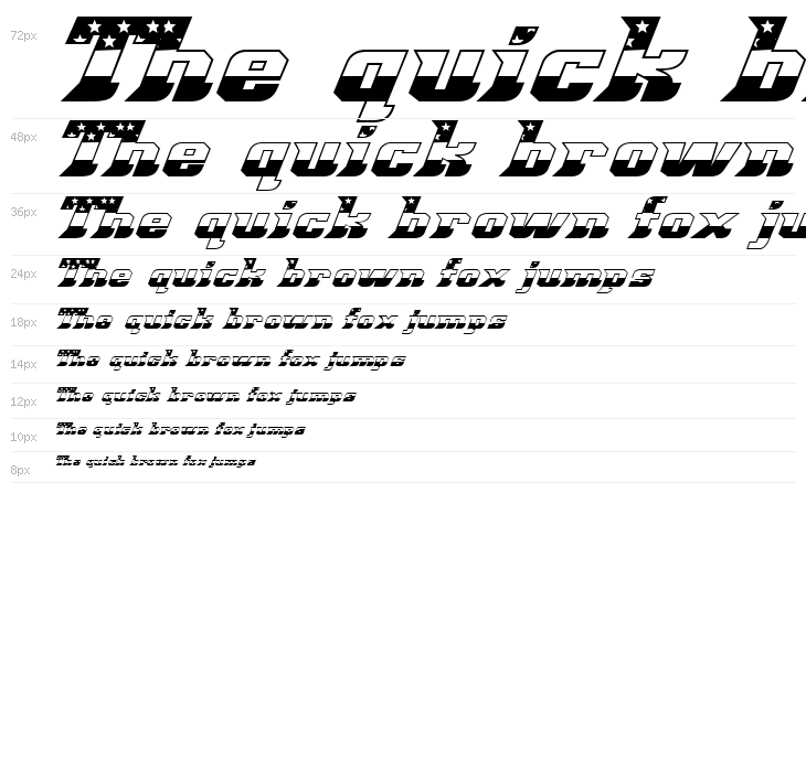 Great American League Double Waterfall