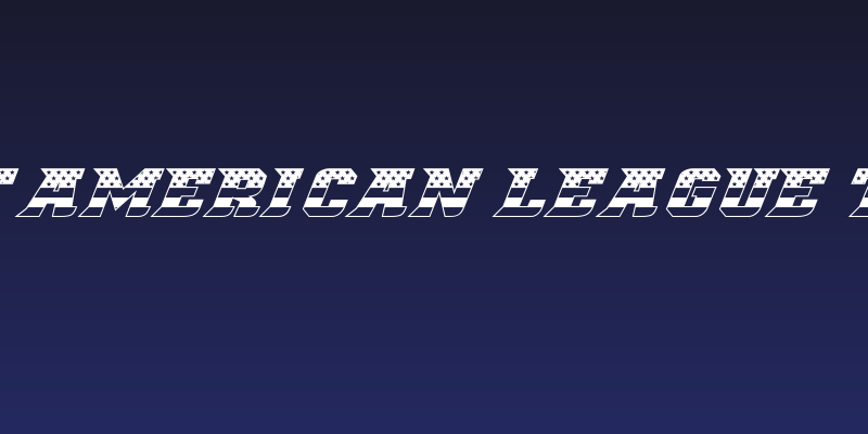 Great American League Triple Social Header