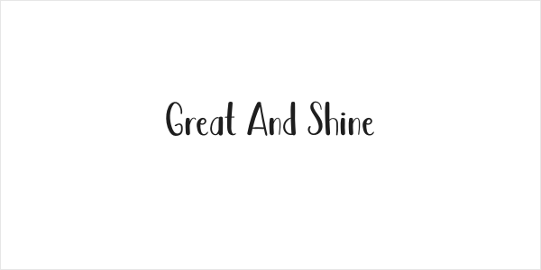 Great And Shine Logo