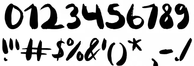 Great Answer Font OTHER CHARS